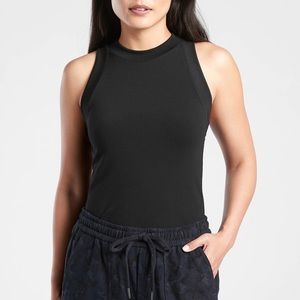Athleta Renew Racerback Tank - Small - Black